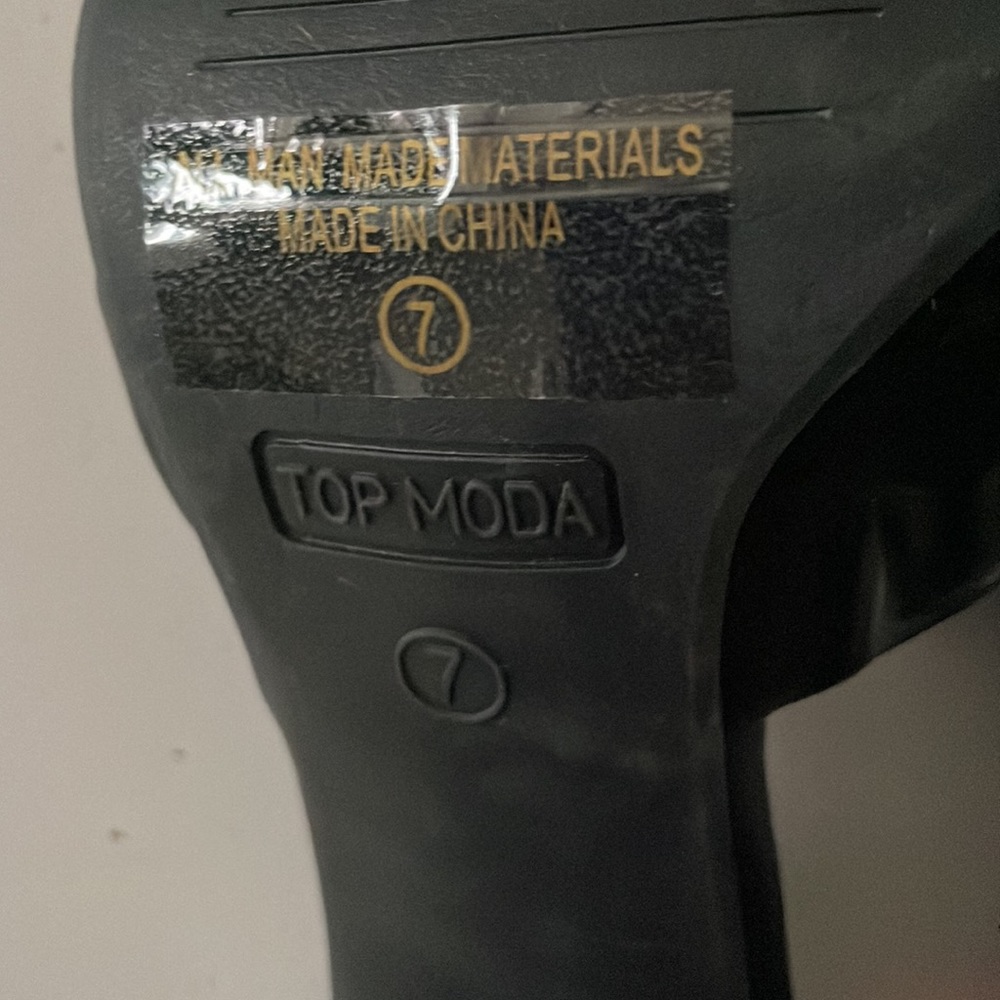 Top Moda Quilted Mules - Picture 3 of 4